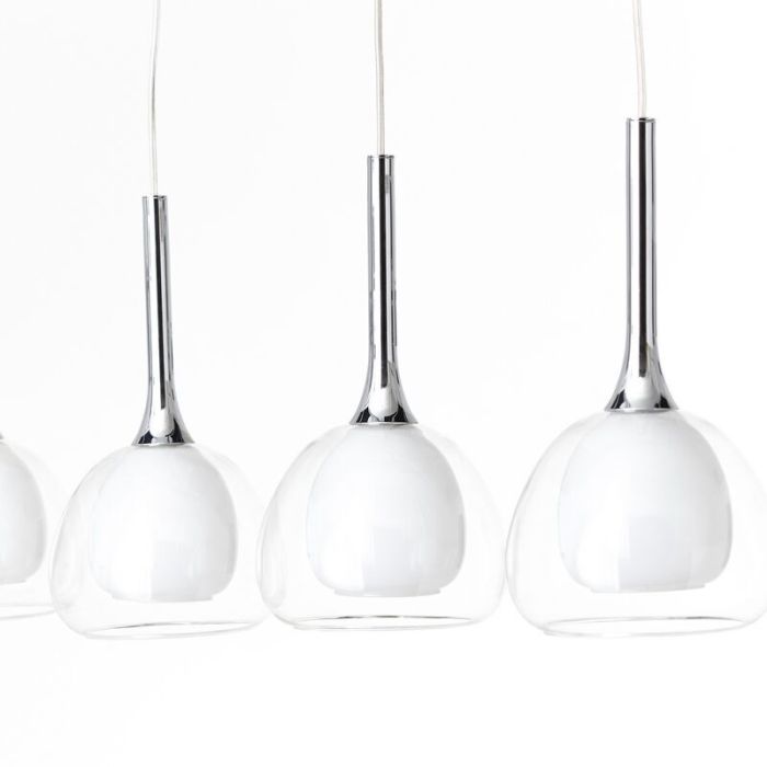 Moderne eettafel hanglamp Emmelien, Metaal