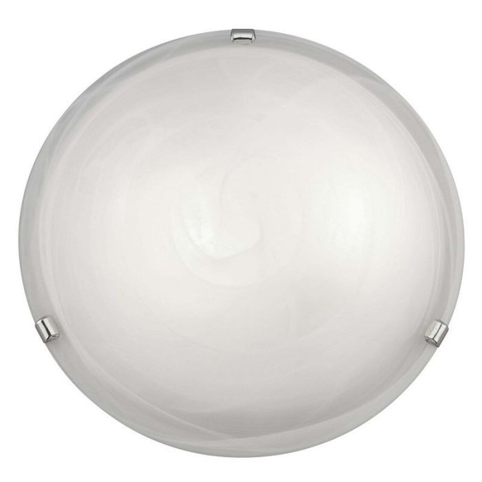 Glazen plafondlamp wit, Aliyana