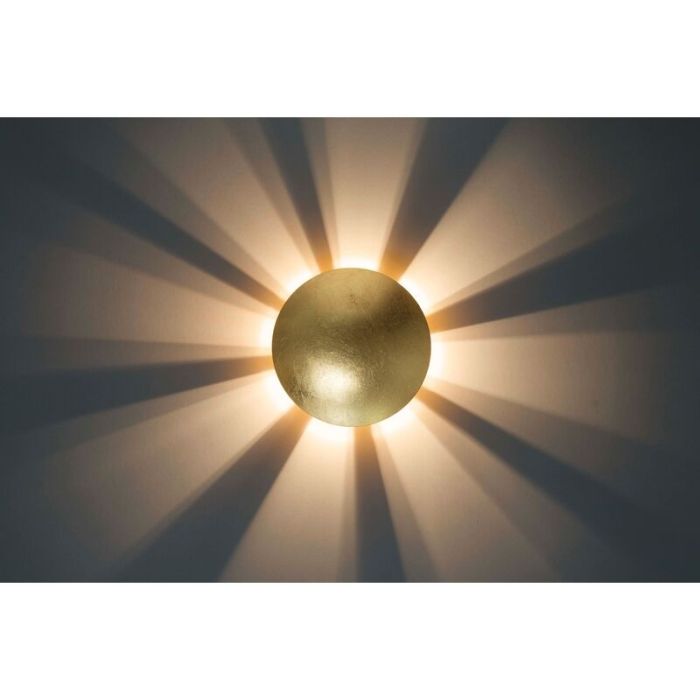 Retro wandlamp Kean, Metaal