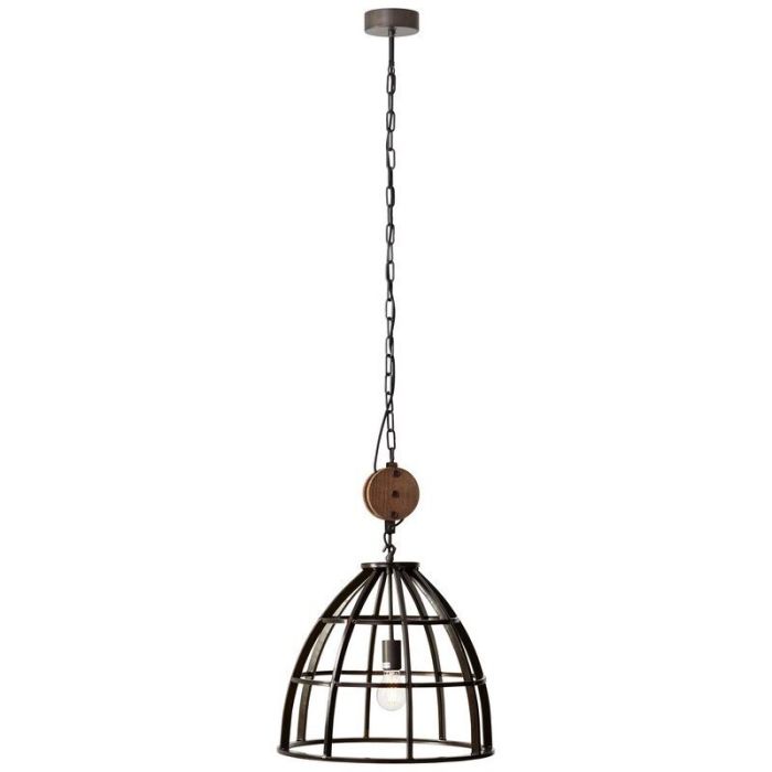 Industriële hanglamp zwart, Esmee
