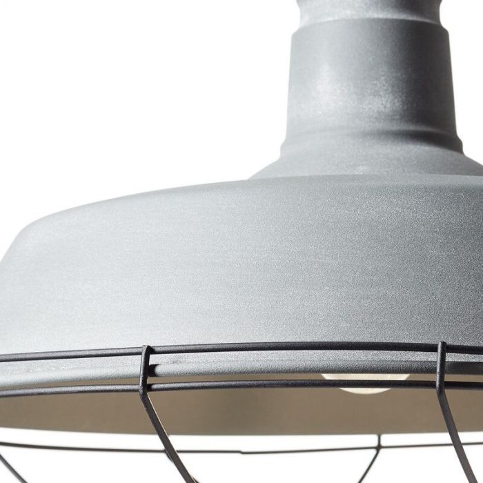 Industriële, Brocante Hanglamp Jeysmell - Beton Grijs