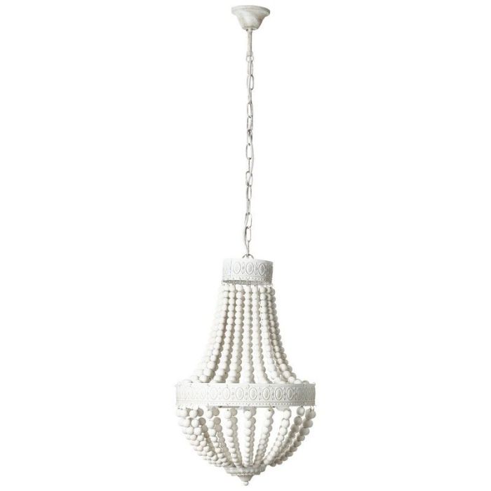 Klassieke hanglamp Nikki, Wit