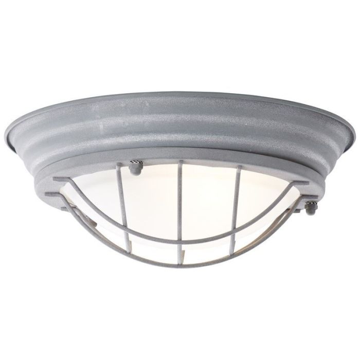 Industriële wandlamp grijs, Aoife