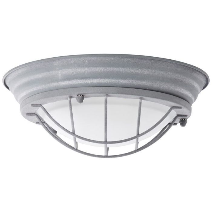 Industriële wandlamp grijs, Aoife