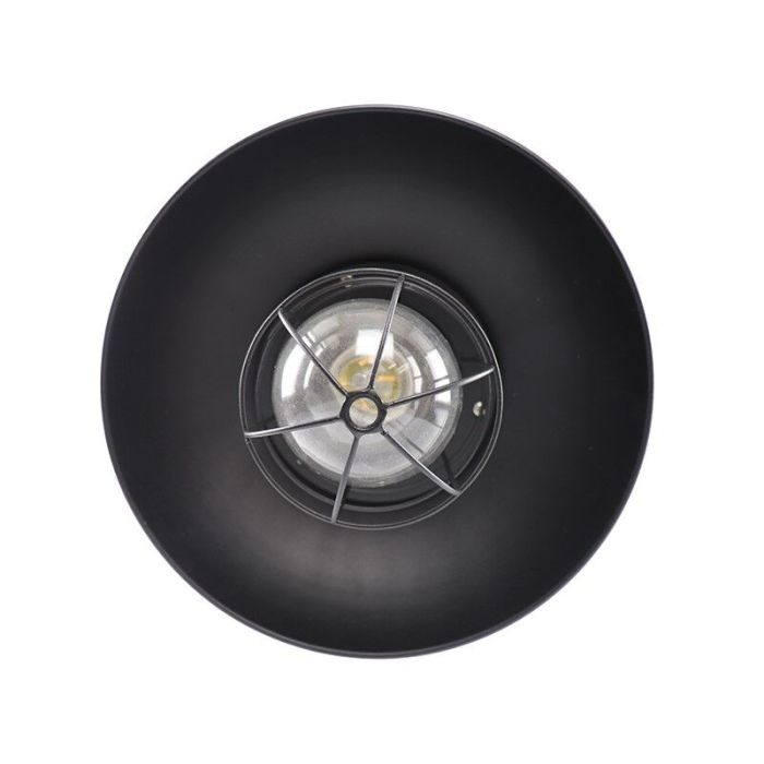Industriële buitenlamp zwart, Jaymiley, IP44