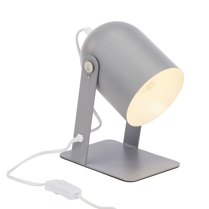 Moderne tafellamp Arlette, Grijs