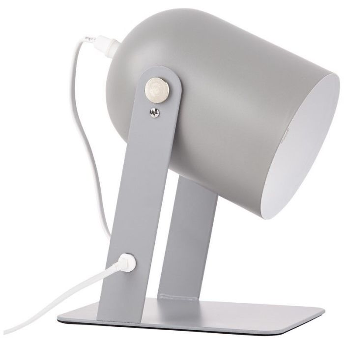 Moderne tafellamp Arlette, Grijs