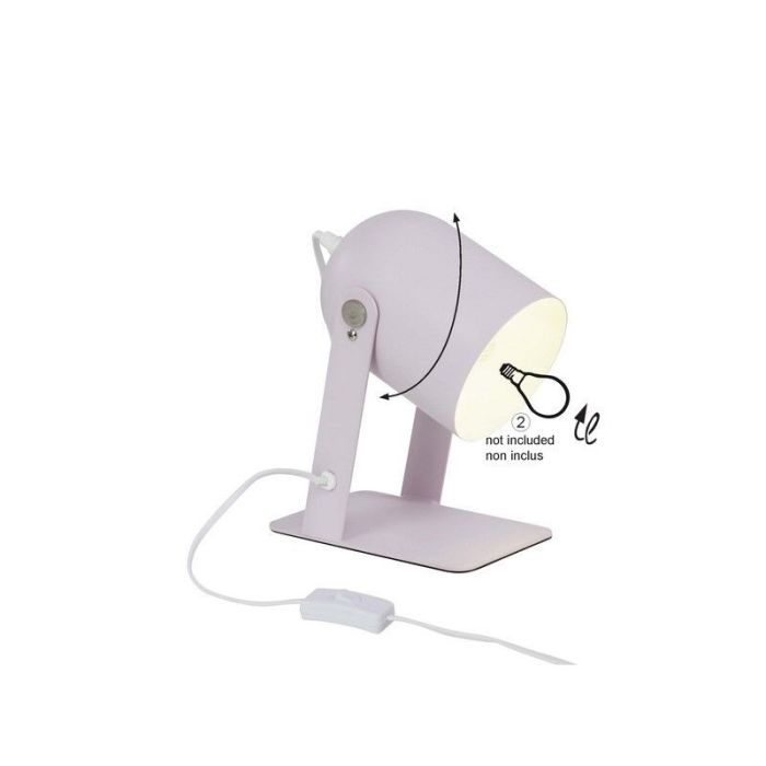 Moderne tafellamp Arlette, Grijs