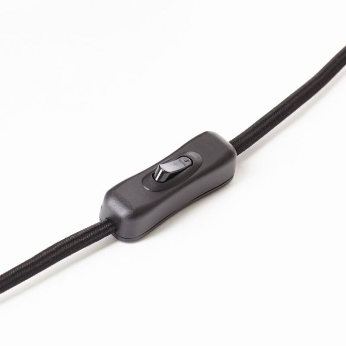 Industriële wandlamp Taede, Metaal, met aan/uit schakelaar op het snoer