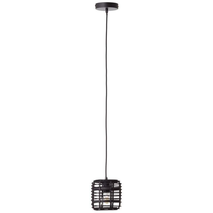 Landelijke hanglamp Deacon, Hout