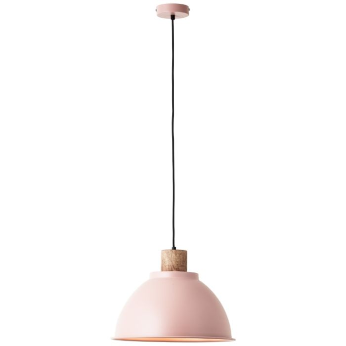 Landelijke hanglamp roze, Thalina