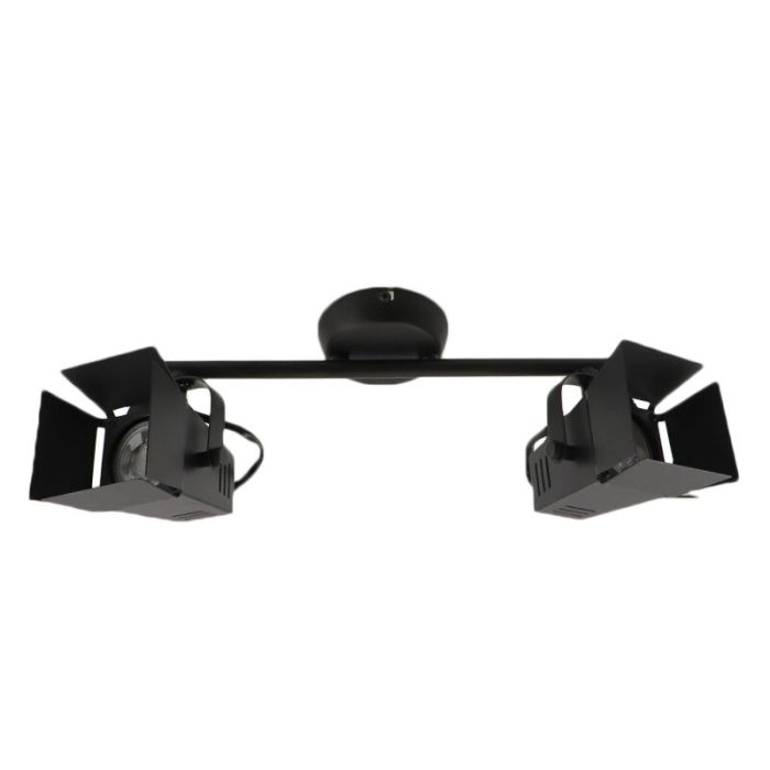 Industriële plafondspot zwart, Jowenna, 5W, 3000K LED