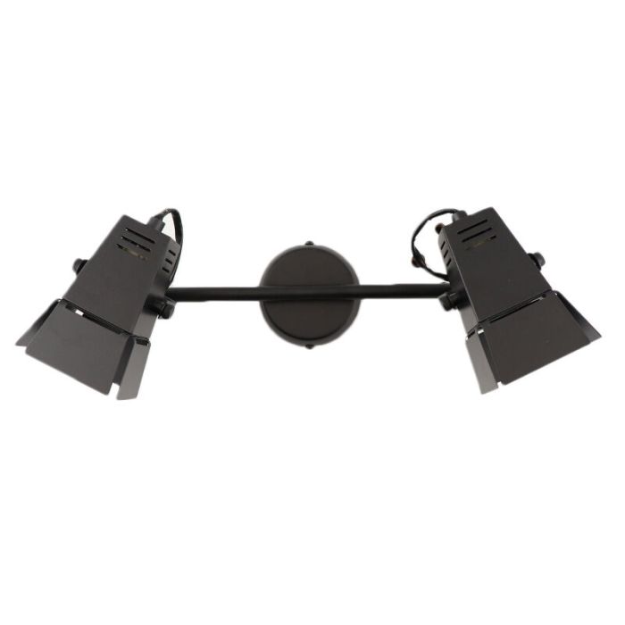 Industriële plafondspot zwart, Jowenna, 5W, 3000K LED