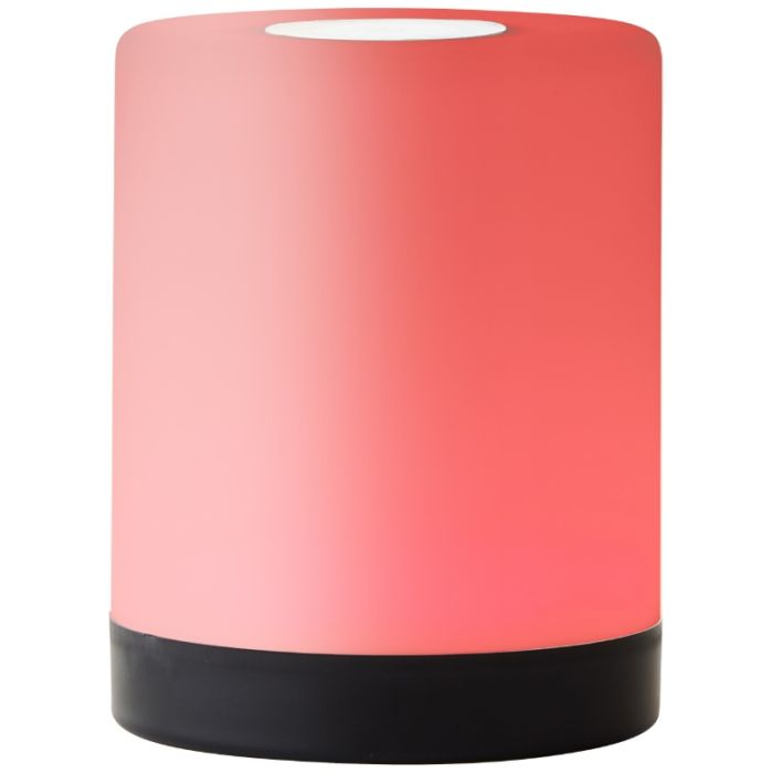 Moderne buiten tafellamp zwart, Maezon, 1W, RGBW LED, IP44, met touchdimmer