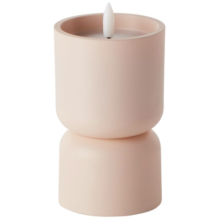 Beige kaarslamp voor buiten, Zaki, 2700K LED, IP44