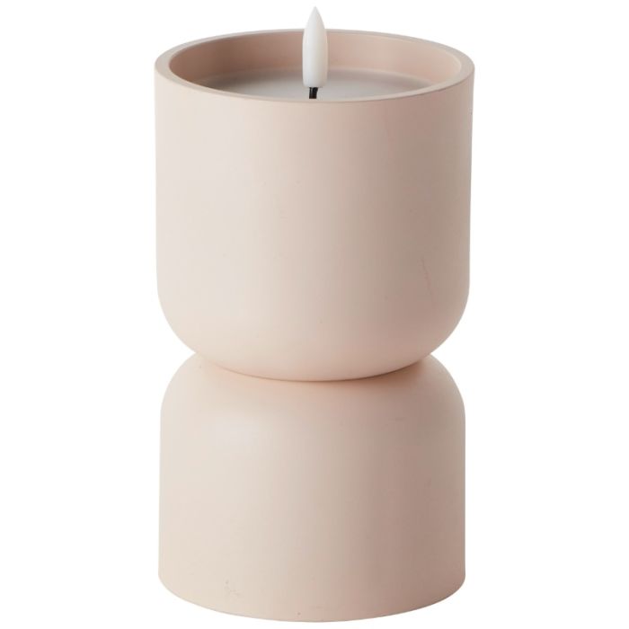 Beige kaarslamp voor buiten, Zaki, 2700K LED, IP44