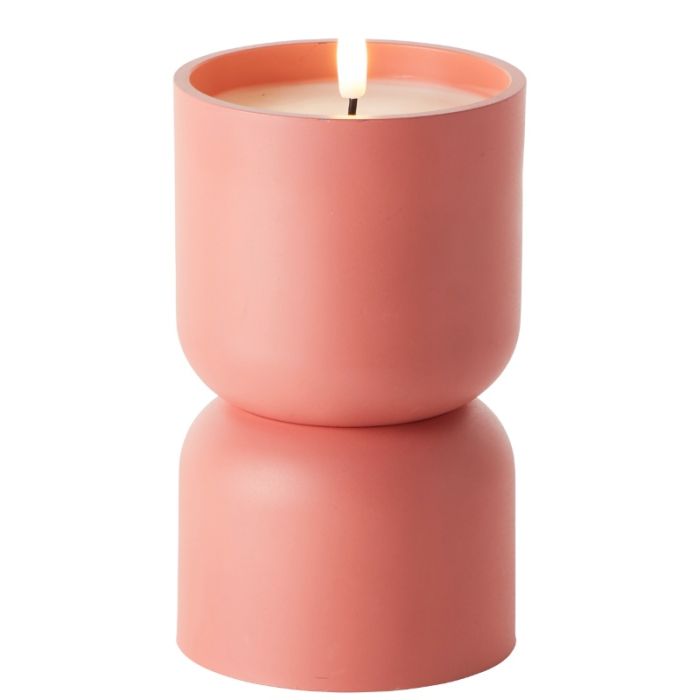 Roze kaarslamp voor buiten, Zaki, 2700K LED, IP44
