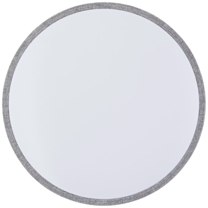 Landelijke plafonnière grijs, Soeraya, 24W, 3000K LED, 3-staps dimbaar
