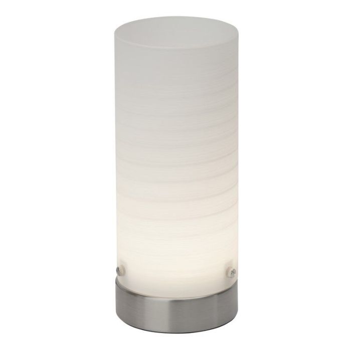 Mat chroom, Witte tafellamp Mexi