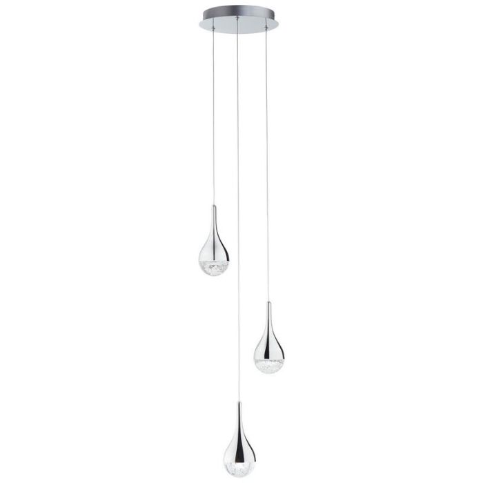 Klassieke hanglamp Emma, Chroom