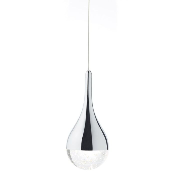 Klassieke hanglamp Emma, Chroom