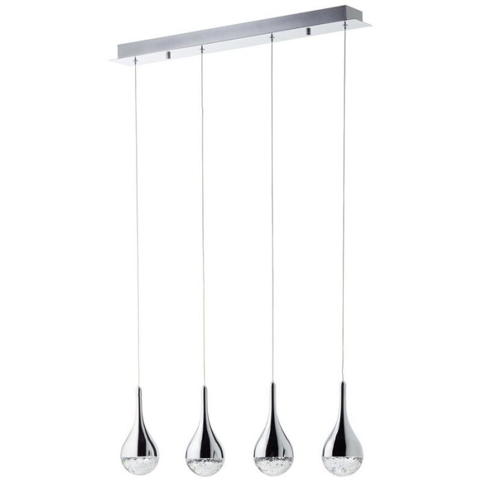 Klassieke hanglamp Emma, Chroom