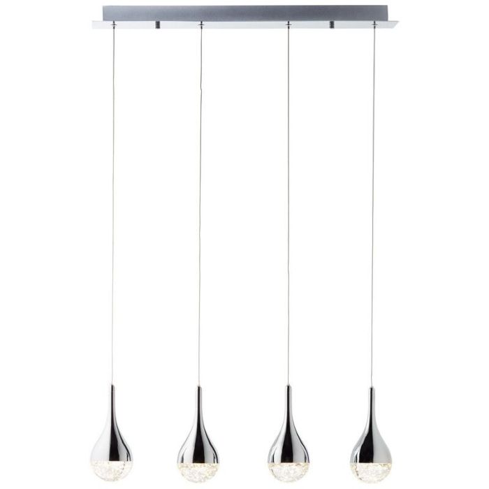 Klassieke hanglamp Emma, Chroom