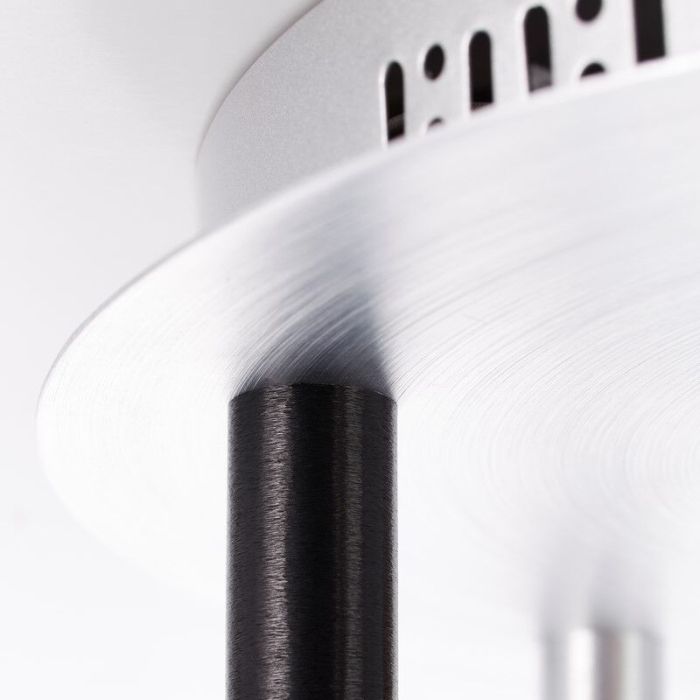 Moderne plafondlamp zilver, Olivia, 4W, 3000K LED