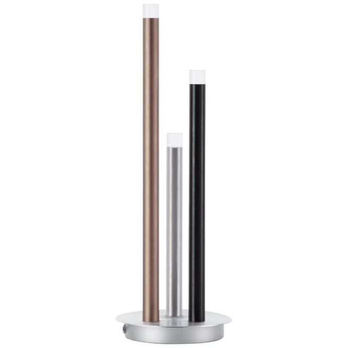 Moderne tafellamp zilver, Olivia, 3,5W, 3000K LED, met schakelaar