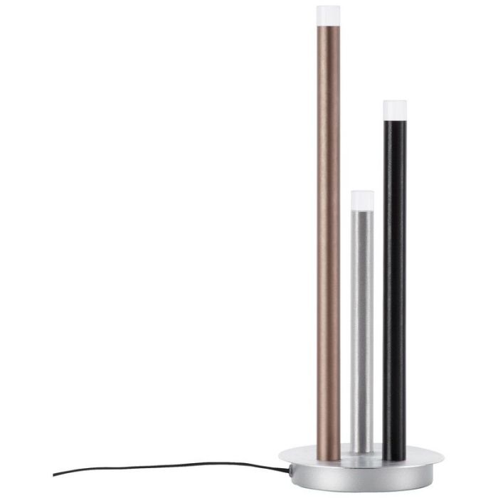 Moderne tafellamp zilver, Olivia, 3,5W, 3000K LED, met schakelaar