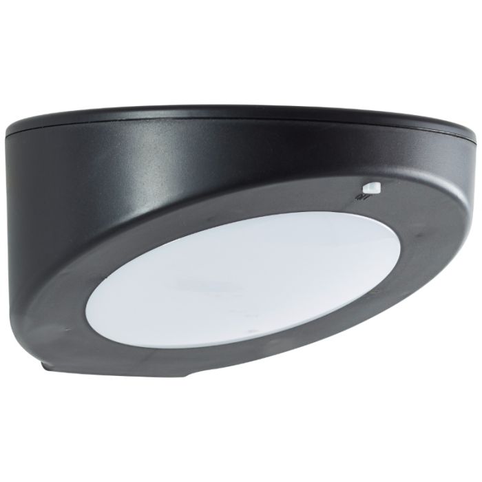 Moderne buiten wandlamp op zonne-energie zwart, Winesh, 3W, 4000K LED, IP44