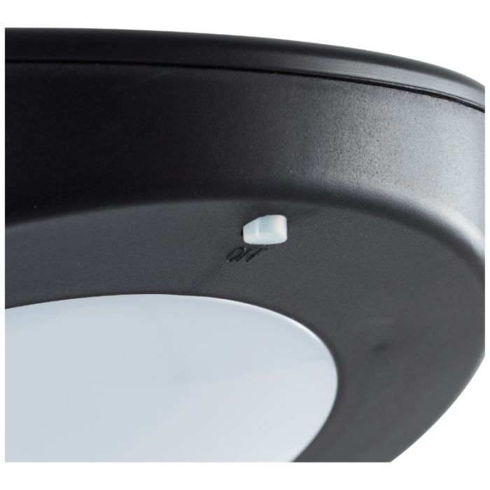 Moderne buiten wandlamp op zonne-energie zwart, Winesh, 3W, 4000K LED, IP44