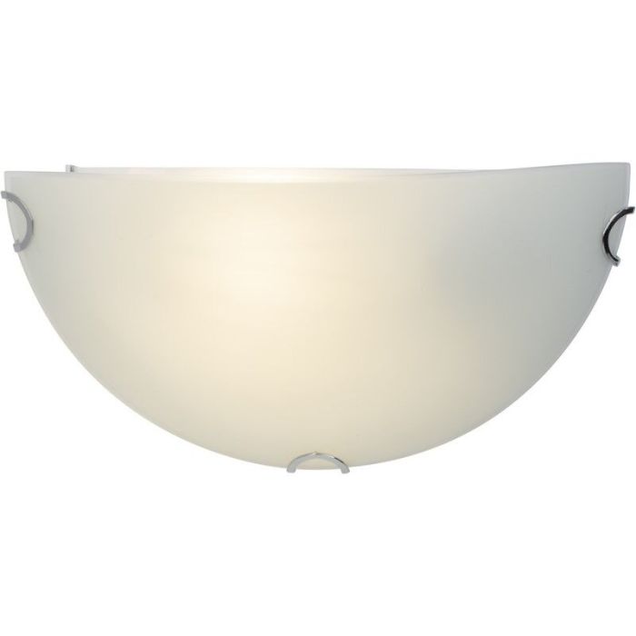 Industriële wandlamp Alisson, Transparant