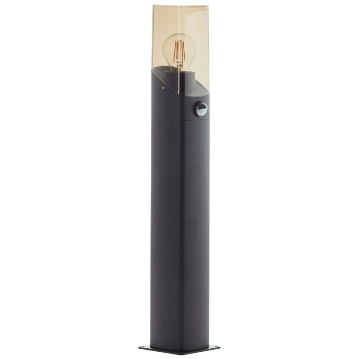 Moderne staande buitenlamp met bewegingssensor grijs, Klasina, IP44