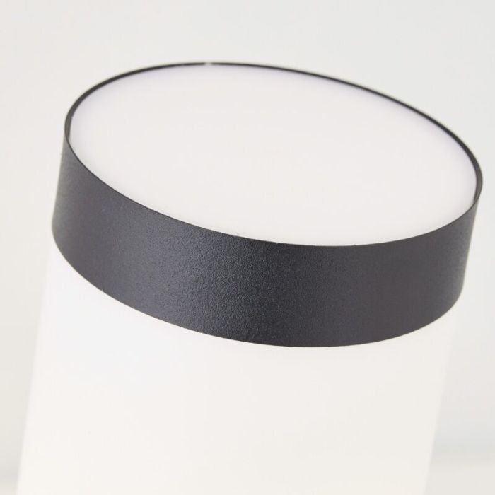 Metalen buiten wandlamp met bewegingssensor zwart, Meis, IP44