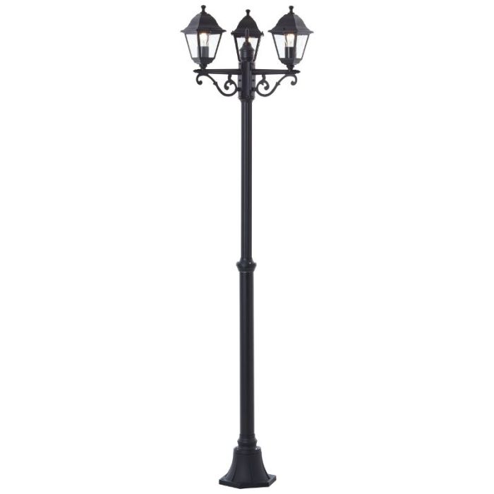 Klassieke buitenlamp zwart, Kalle, IP44