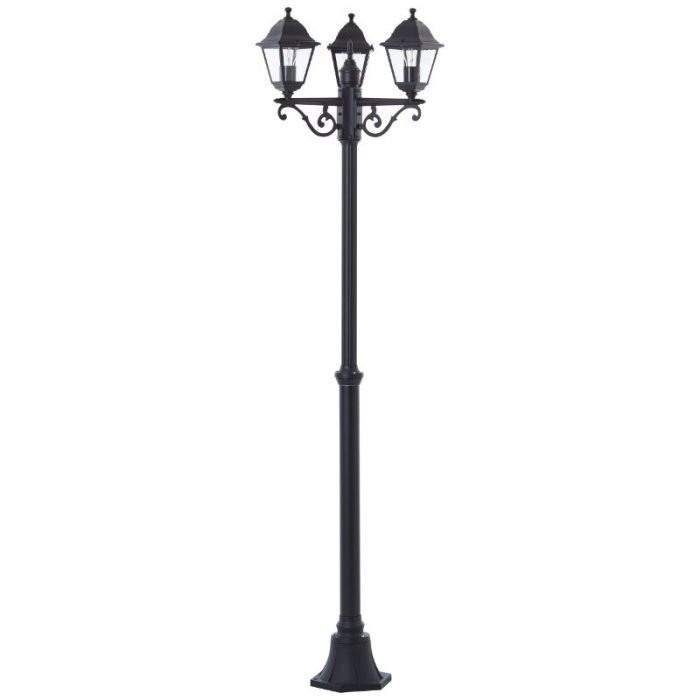 Klassieke buitenlamp zwart, Kalle, IP44