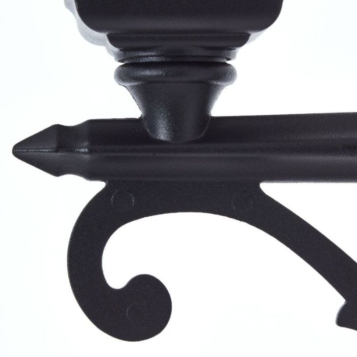 Klassieke buitenlamp zwart, Kalle, IP44