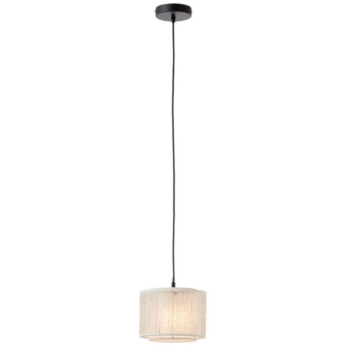 Landelijke hanglamp beige, Gerbert
