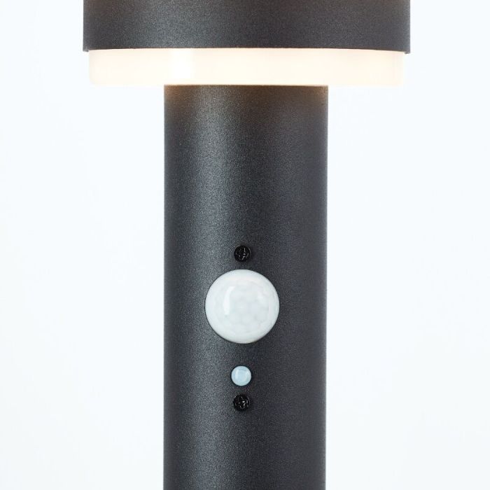 Moderne staande buitenlamp op zonne-energie zwart, Lonneke, 3W, 3000K LED, IP44