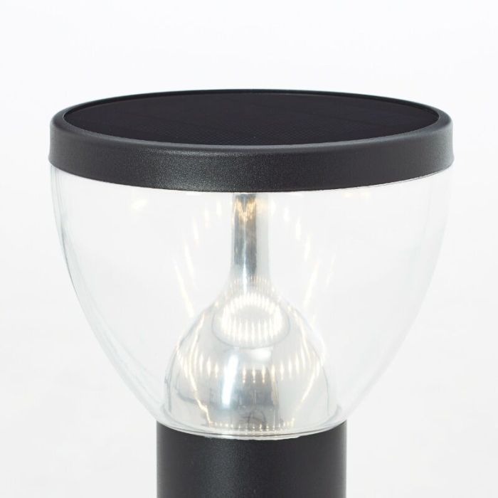 Moderne staande buitenlamp op zonne-energie zwart, Saar, 3W, 3000K LED, IP44