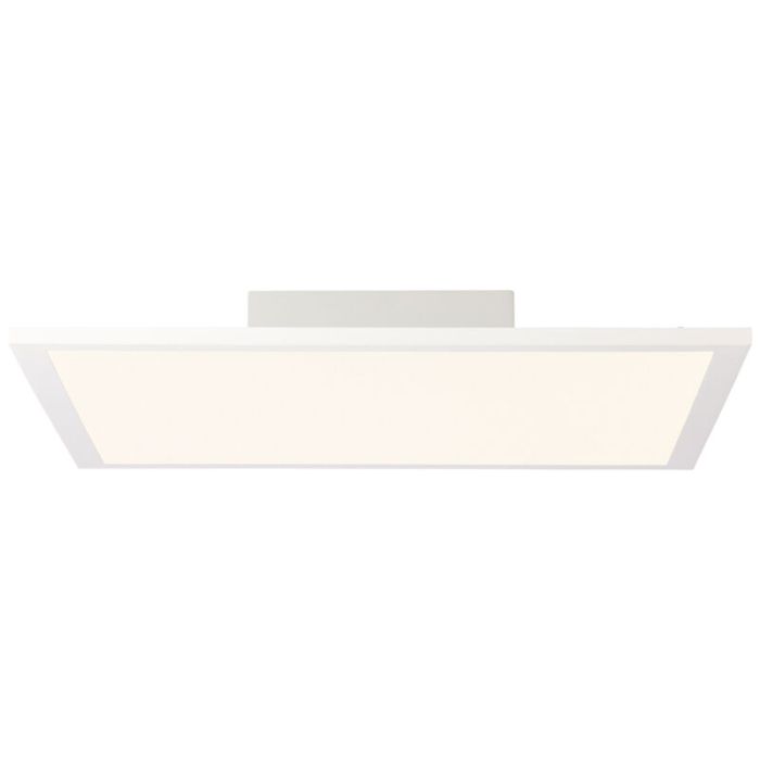 Moderne LED paneel plafondlamp Bojan, metaal, 24W warm wit LED