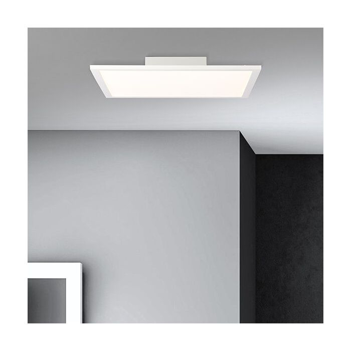 Moderne LED paneel plafondlamp Bojan, metaal, 24W neutraal wit LED