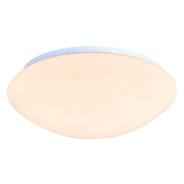 Kunststof plafonnière wit, Djalissa, 12W, 4000K LED
