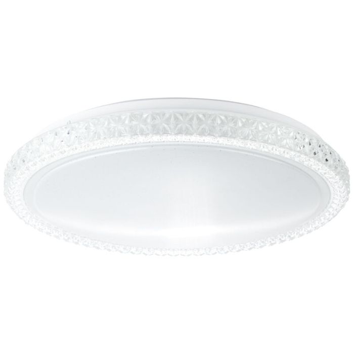 Design plafonniere Baki, Kunststof, 24W warm wit LED