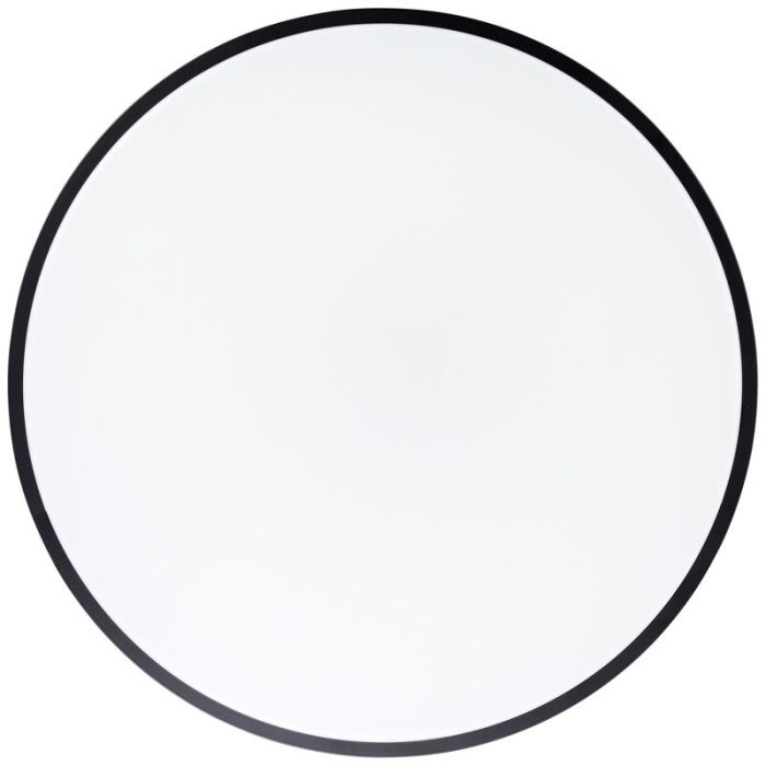 Moderne plafonnière zwart, Asude, 60W, warm tot koud wit verstelbare LED, met afstandsbediening