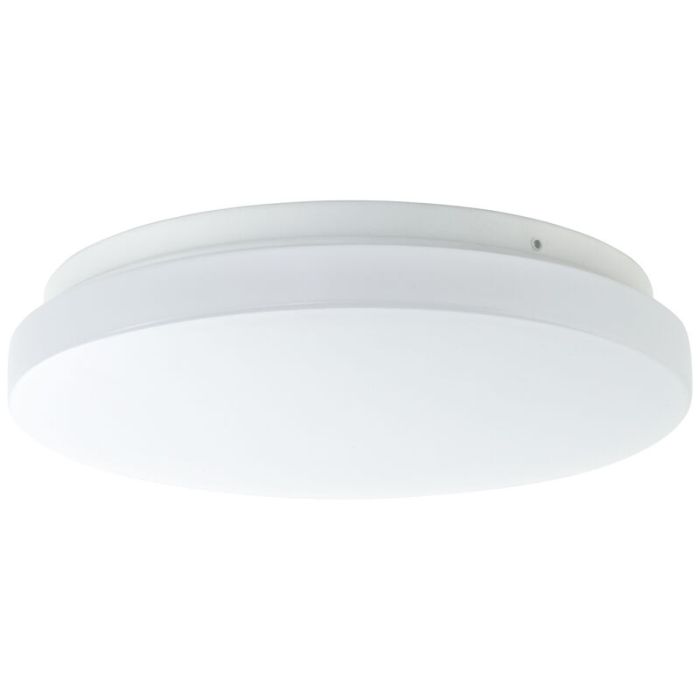 Kunststof plafonnière wit, Julie, 12W, 3000K LED
