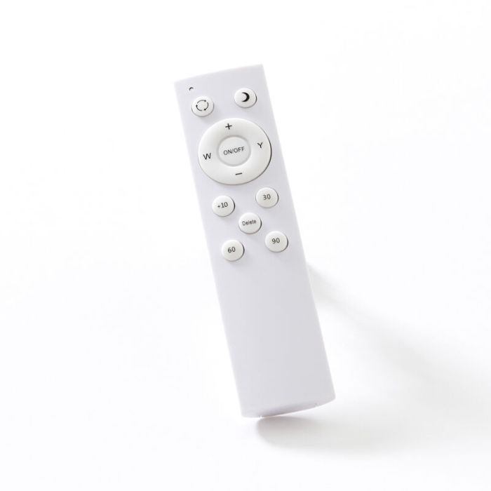 Witte plafonniere Julie, metaal, 36W LED met instelbare lichtkleur en afstandsbediening