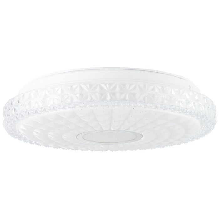 Design plafonniere Jenine, metaal, 12W warm wit LED