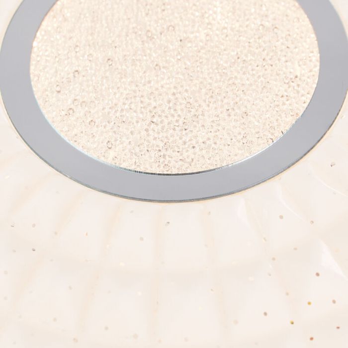 Design plafonniere Jenine, metaal, 12W warm wit LED